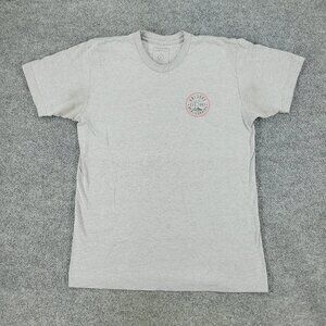 Valsurf Shirt Men Large Gray California Surf Logo Graphic Tee Short Sleeve Adult